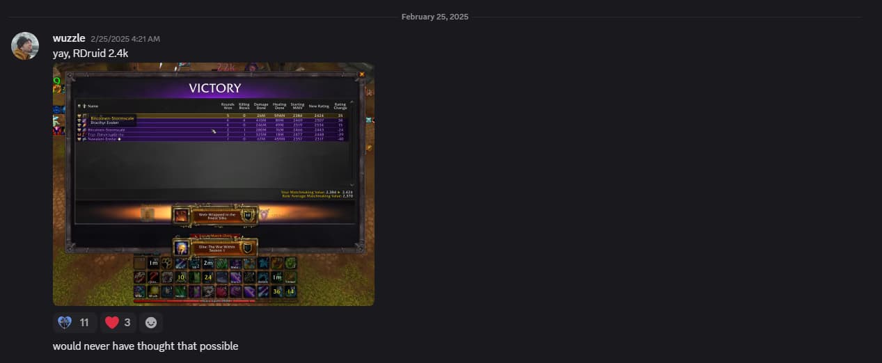 Discord testimonial from a Skill Capped subscriber