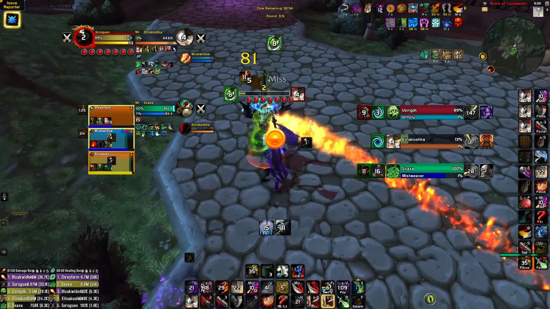 Skill Capped UI full screenshot in arena